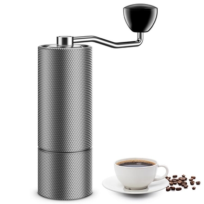 Mini Adjustable Manual Coffee Grinder, Edelstahl-Handkaffeemühle Portable