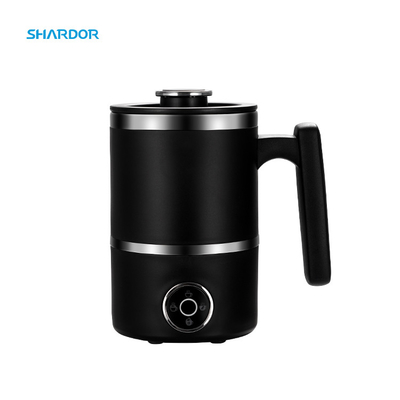 Espresso-Milch Frother-Schwarz-kalt-warmmilch-Heizung Foamer 300ML 4-In-1 abnehmbar