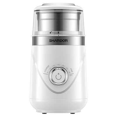 Pfeffer-Kreuzkümmel-weiße kundenspezifische Kaffeemühle Coarse Fine Removable höhlt Regelungsgriff