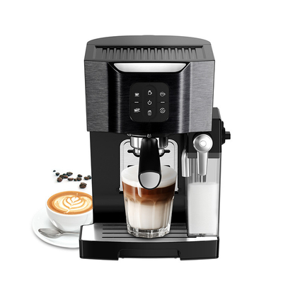 Espresso-Kaffee-Maschine mit Milch Frother-Behälter-Edelstahl
