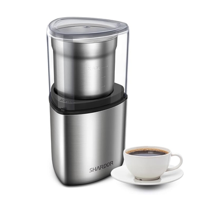 Edelstahl Nuss-professioneller kundenspezifischer Kaffeemühle-Machine Electrics 200W