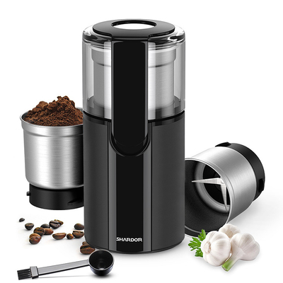 Elektrischer Gewürz-Schleifer Machine Multiple Settings Burr Mill Coffee Grinder With 2 Schalen