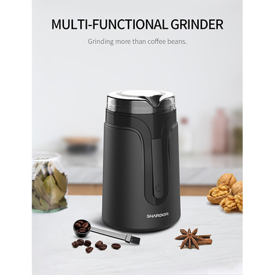Kleines tragbares Burr Grinder Electric Mill Spice Schwarzes Shardor Multifunktions