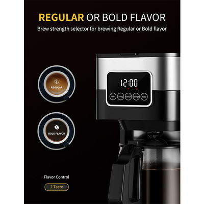 Kaffeemaschine des Tropfenfänger-900W halten warme automatische programmierbare Kaffee-Maschine 10 12 Schalen Tee-