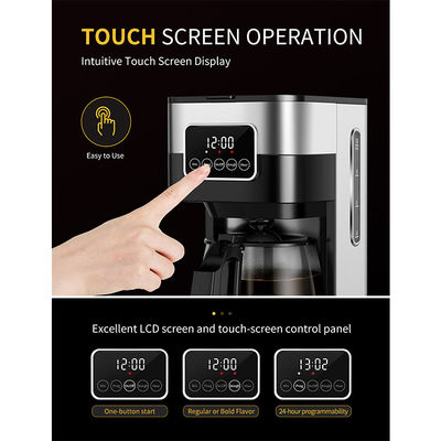 Kaffeemaschine des Tropfenfänger-900W halten warme automatische programmierbare Kaffee-Maschine 10 12 Schalen Tee-