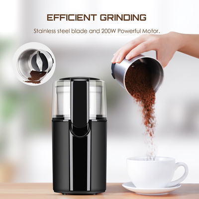 UL-Stecker-elektrische Kaffeemühle-Coarse Powder Black-Edelstahl-Kaffeemühle Machine