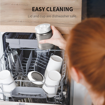 Justierbarer weißer elektrischer Kaffee Bean Grinder Portable 10 Einstellungen mit Edelstahl-Schüssel
