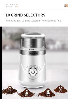 Regelungsgriff-Kaffee Bean Grinder Stainless Steel Automatic justierbarer Burr Grinder