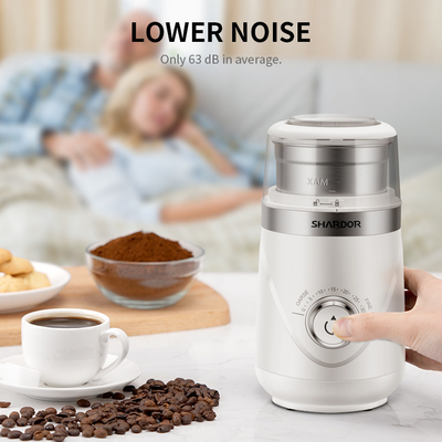 ABS reiben fein entfernbare Schalen-Handelsespresso-Hersteller der Kaffeemaschine-150W grob