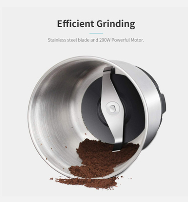Abnehmbares Schalen-Gewürz-Schleifer-Machine Nuts Grains-Schwarz-einfache Operation ETL