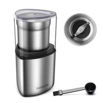 kleine elektrische Edelstahl-Kaffeemühle With Removable Bowl der 200W Kaffeemaschine-120V
