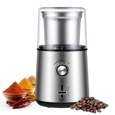 Mehrfunktionale elektrische Kapazität Kaffeemühle-UK Plugs 80g mit Removeable-Schleifer Cup