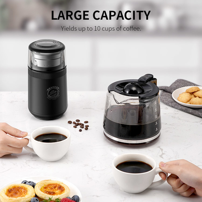 batteriebetriebener Schleifer SS304 kundenspezifischer Logo Electric Black Pepper Grinder des Gewürz-70g