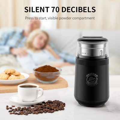 batteriebetriebener Schleifer SS304 kundenspezifischer Logo Electric Black Pepper Grinder des Gewürz-70g
