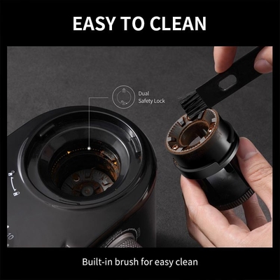 Kleine flache Espresso-französische Presse-Kaffeemühle Burr Coffee Grinders 240g 16 Einstellungs