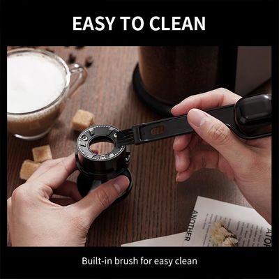Tragbare elektrische justierbare Berufskaffeemaschine Burr Coffee Grinder Silvers 240g