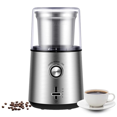 SS304 Mini Espresso Coffee Machine Bean würzt Schleifmühle