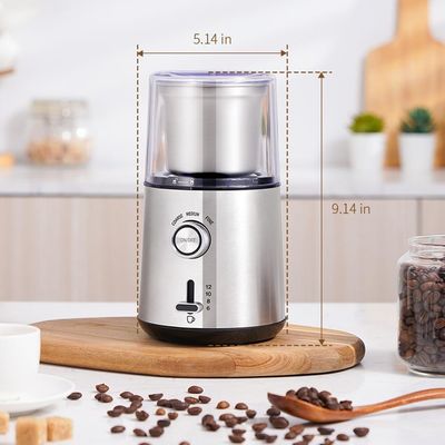 Trockene Herb Grains Custom Grinder Coffee-Maschine elektrisch mit einem Knopf-Schalter