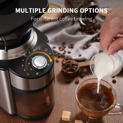 Hohe Kapazitäts-professionelle konische Burr Coffee Grinder-ABS mit genauer Einstellung des Schleifen-19