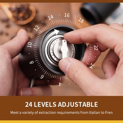 Handbetriebener manueller Burr Coffee Grinder Hand Crank konischer Burr For Business Gifts
