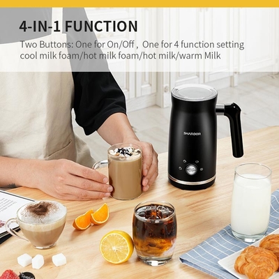 Elektrische Espresso-Milch Frother-Wärmer-Hitze-schwarze Handelsmilch-Dampfer-Maschine