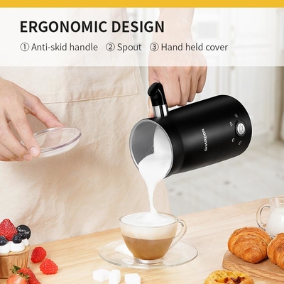 Elektrische Espresso-Milch Frother-Wärmer-Hitze-schwarze Handelsmilch-Dampfer-Maschine
