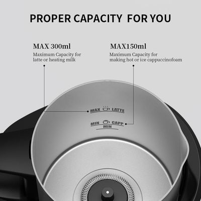 4 in 1 elektrischem kommerziellem automatischem Werfer Milch Frother Nespresso mit entfernbaren Cups