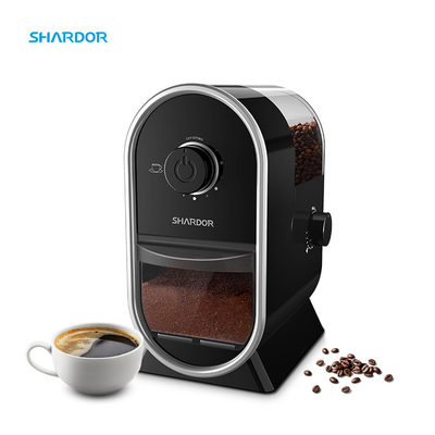 Edelstahl-Burr Coffee Grinder Non Slip-Füße flacher Burr Coffee Bean Machine