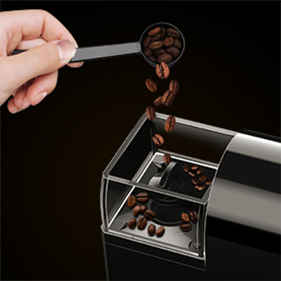 Edelstahl-Burr Coffee Grinder Non Slip-Füße flacher Burr Coffee Bean Machine