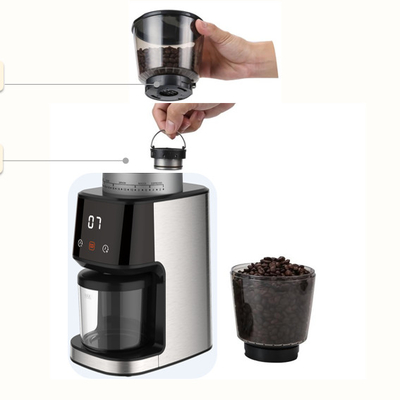 40mm Soem-Edelstahl-elektrische Schleifmaschine-batteriebetriebene Kaffeemaschine