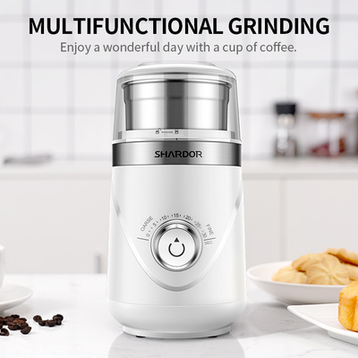 Regelungsfeine grobe elektrische Hauptkaffeemaschine der griff-batteriebetriebene Kaffeemaschine-US120V