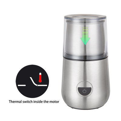 kundenspezifische Kaffeemühle 50g 100g, Removeable die 2 Schalen-Schleifer melken Frother