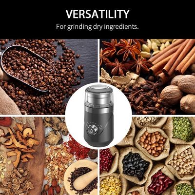 ABS tragbarer Stahl-Safty Verschluss-elektrischer Hauptespresso-Schleifer Bean Grinder Stainlesss