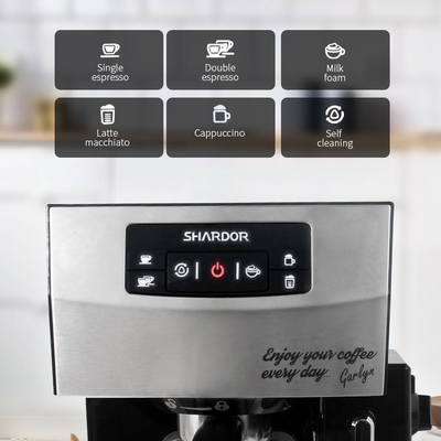 Cappuccino-Kaffee-Espresso-Maschinen DES Soem-ODM-Multifunktionskaffee-Maschinen-One Touch-1450W