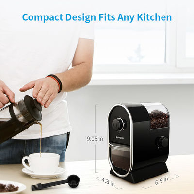 Kaffee-Schleifmaschine Mini Black Burr Coffee Grinders 100W für Haus