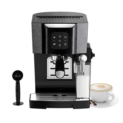 Schwarzer Kaffee-Maschine mit Haushalts-Espresso-Maschine Milch Frother multi Funktions-500W