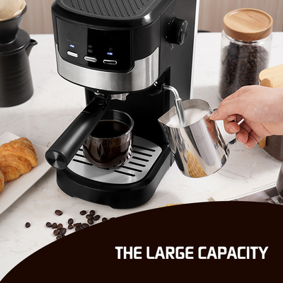Vollautomatische Cappuccino-Maschine der NTC-Steuerautomatische Kaffee-Tropfenfänger-Maschinen-1250ml