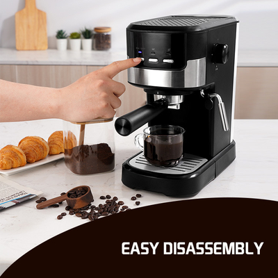 Vollautomatische Cappuccino-Maschine der NTC-Steuerautomatische Kaffee-Tropfenfänger-Maschinen-1250ml