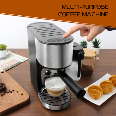 Berufsespresso-Multifunktionskaffee-Maschine ABS Edelstahl mit Milch Frother