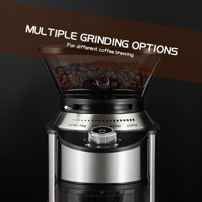 Kleiner konischer Burr Coffee Grinder Adjustable 19 Einstellungsespresso-Handelskaffeemaschinen