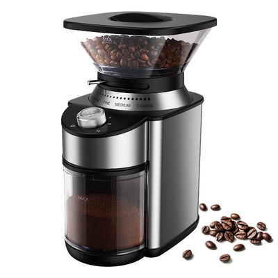 Kleiner konischer Burr Coffee Grinder Adjustable 19 Einstellungsespresso-Handelskaffeemaschinen