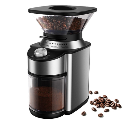 150g kundenspezifische elektrische tragbare Kaffeemühle Removable Upper Burr 19 Schleifen-Auswahl
