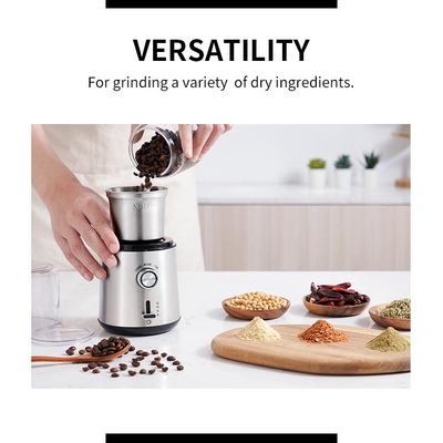 Automatische tragbare kundenspezifische Kaffeemühle Electric Stainless Steel 180W