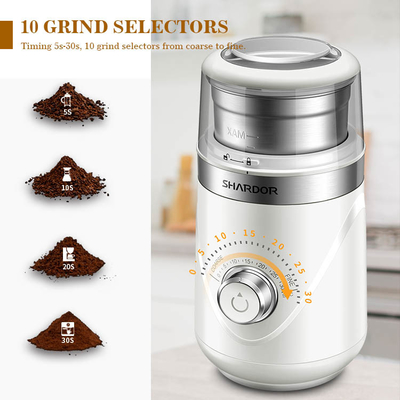 elektrischer Espresso-Schleifer Bean Grinders SS304 70g des Kaffee-150W automatischer