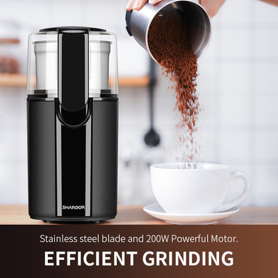 Elektrischer Gewürz-Schleifer Machine Multiple Settings Burr Mill Coffee Grinder With 2 Schalen