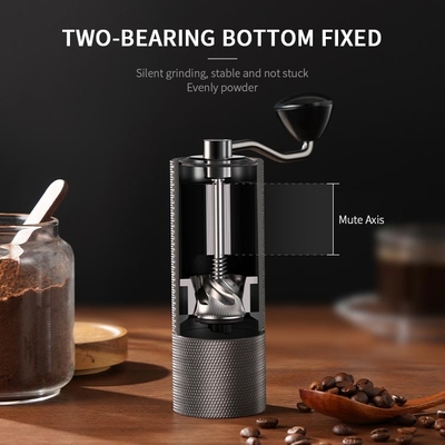 Café-Kultur-manuelle Kaffeemühle Stainless Steel Conical Burr Mini