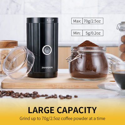 Feine Blätter elektrischer kleiner Kaffee-Bean Grinder Electric Pepper Mill-Schleifer-For Herbs Peanutss